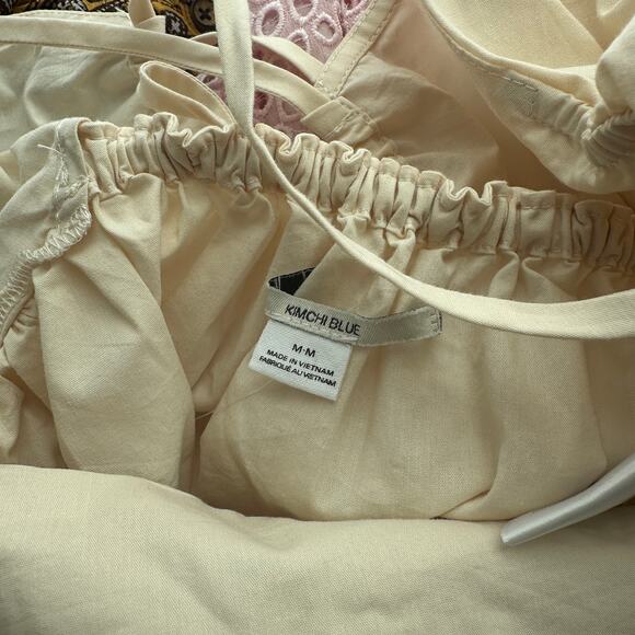 Urban Outfitters Cream Crop Top Medium NWT - Picture 4 of 4